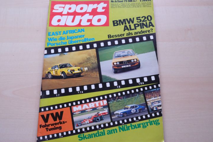 Deckblatt Sport Auto (06/1973)